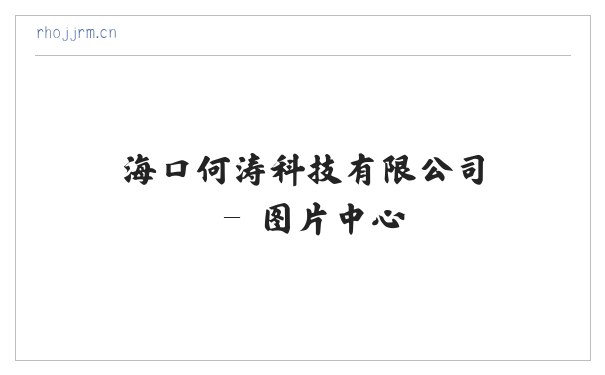 海口何涛科技有限公司 缩略图